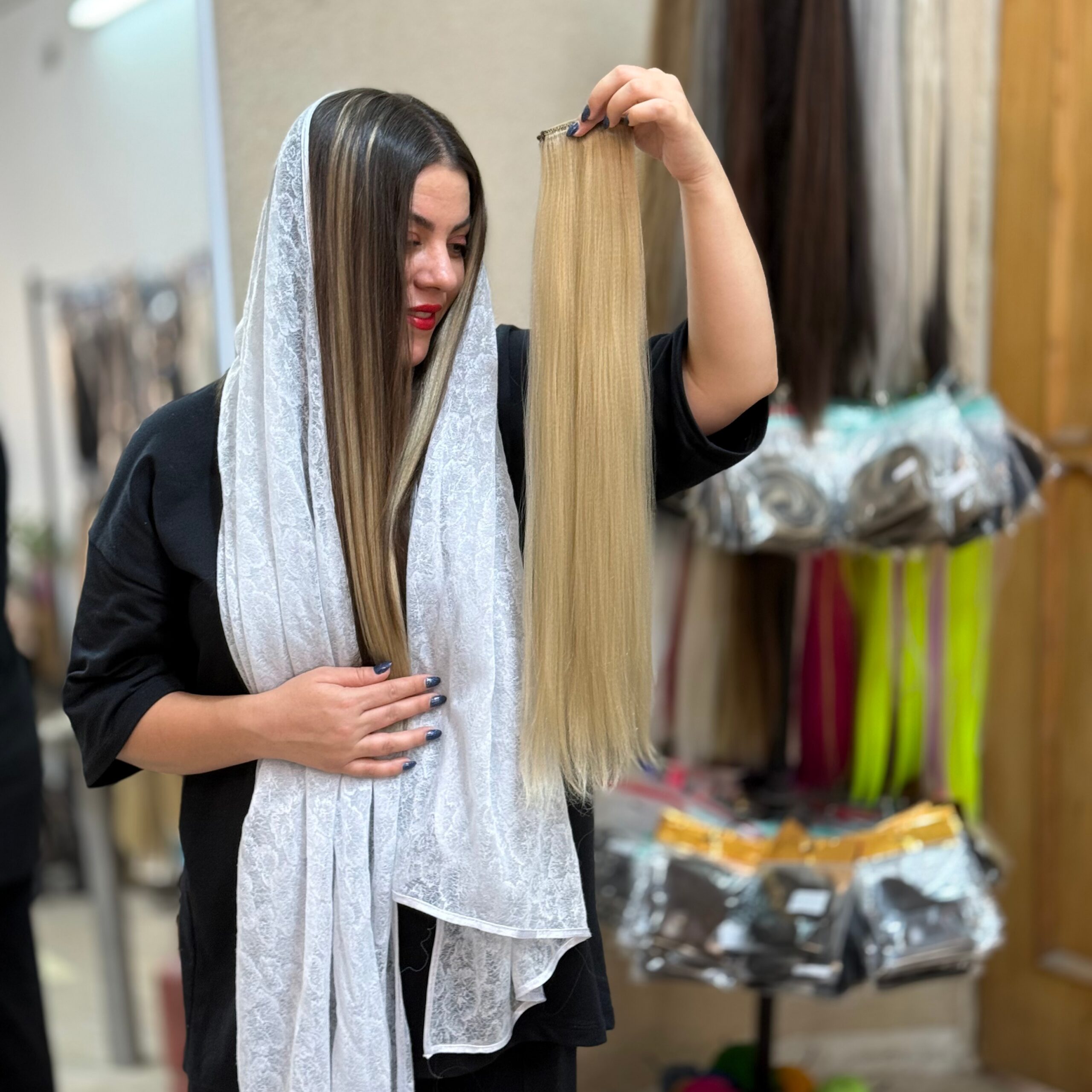 زلف کد۱۶ (بلوند کنفی)