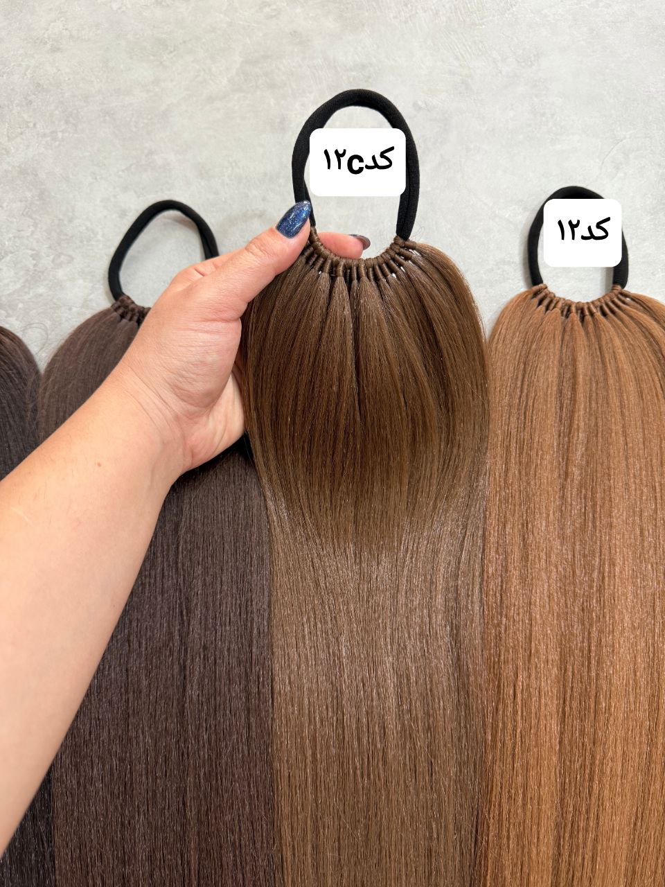 دم اسبی کشی قد۵۰رنگ طبیعی و نچرال2 - Image 4