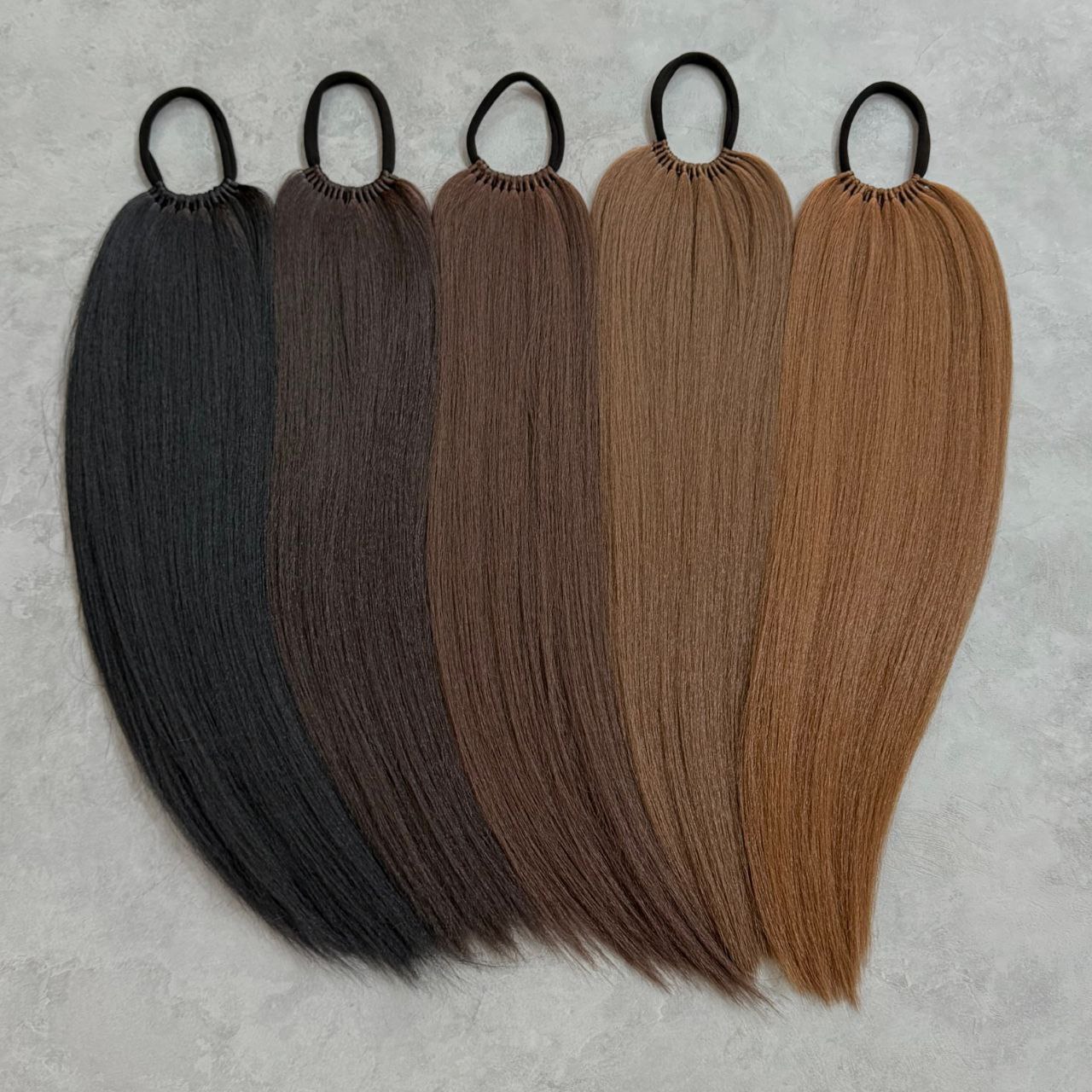 دم اسبی کشی قد۵۰رنگ طبیعی و نچرال2