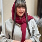 چتری تل بافت کد216 (ترکیب قهوه ای سوخته و بلوند کنفی)