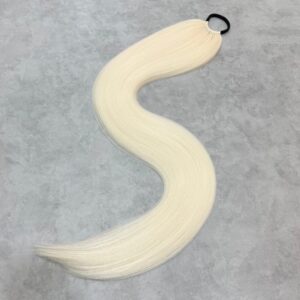 دم اسبی بلوند یخی