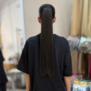 دم اسبی کشی قهوه ای سوخته